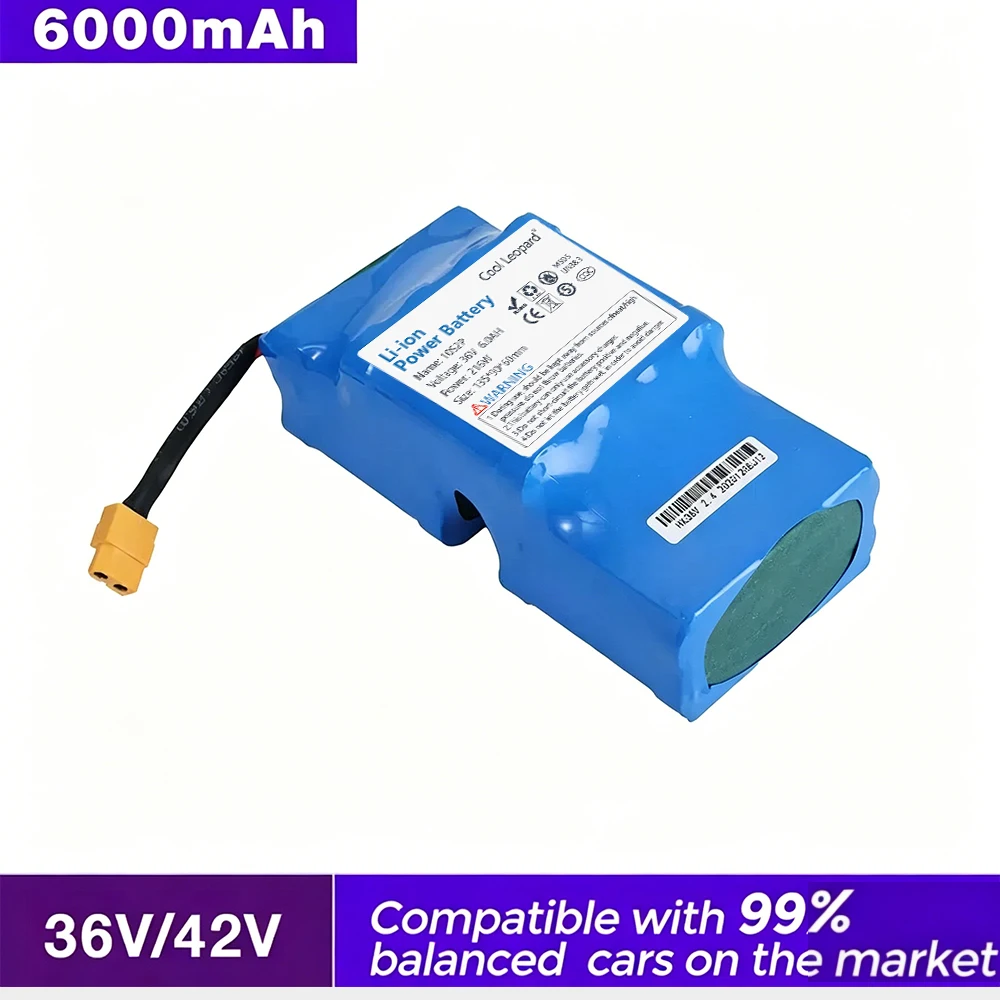 

Cruise Streets, Parks & Boardwalks – New 36V 4400mAh 10S2P Li-ion Battery for Self Balancing Scooter Hoverboard