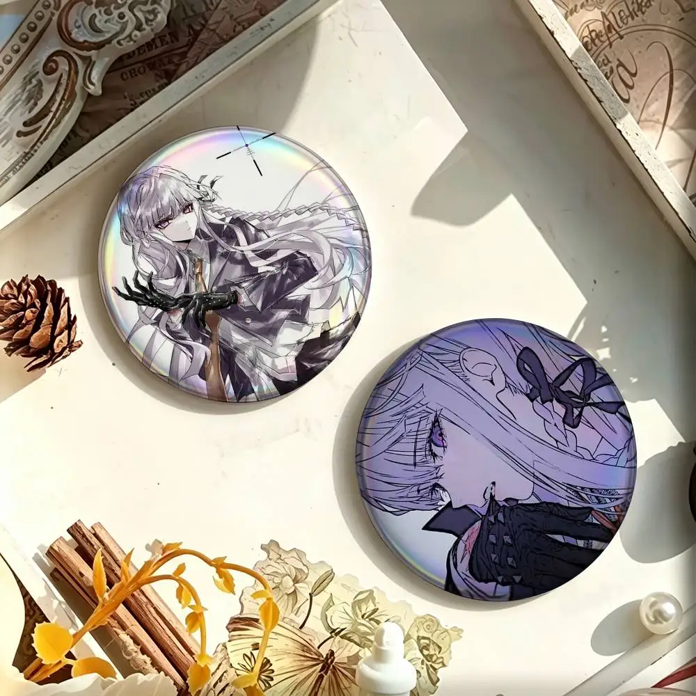 Danganronpa Kyoko Kirigiri   25mm 32mm 44mm 58mm Anime Badges Brooches DIY Pins Decorations Birthday Gifts