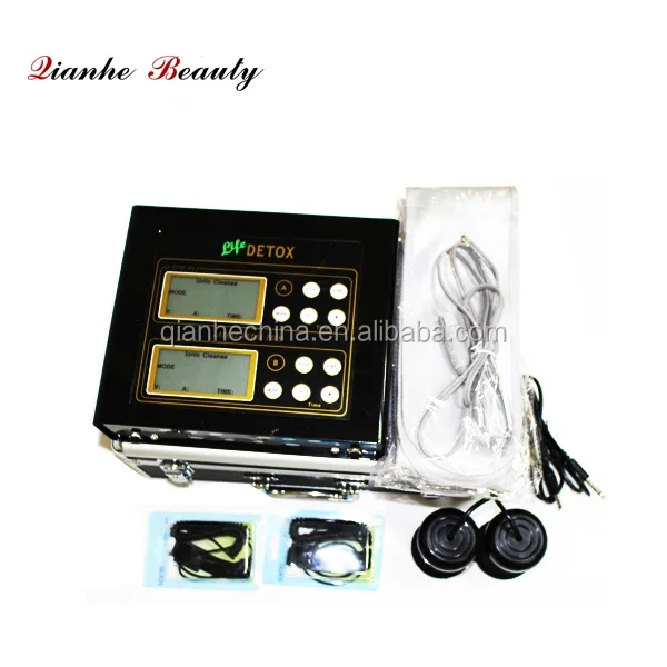 Boxy 2 in 1 spa life detoxify health device ionic foot detox machine