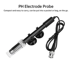 Upgrade PH Replacement Probe Aquarium Hydroponic Laboratory Electrode PH Meter Potential Test BNC Connector  Giveaway 2Pcs Tray