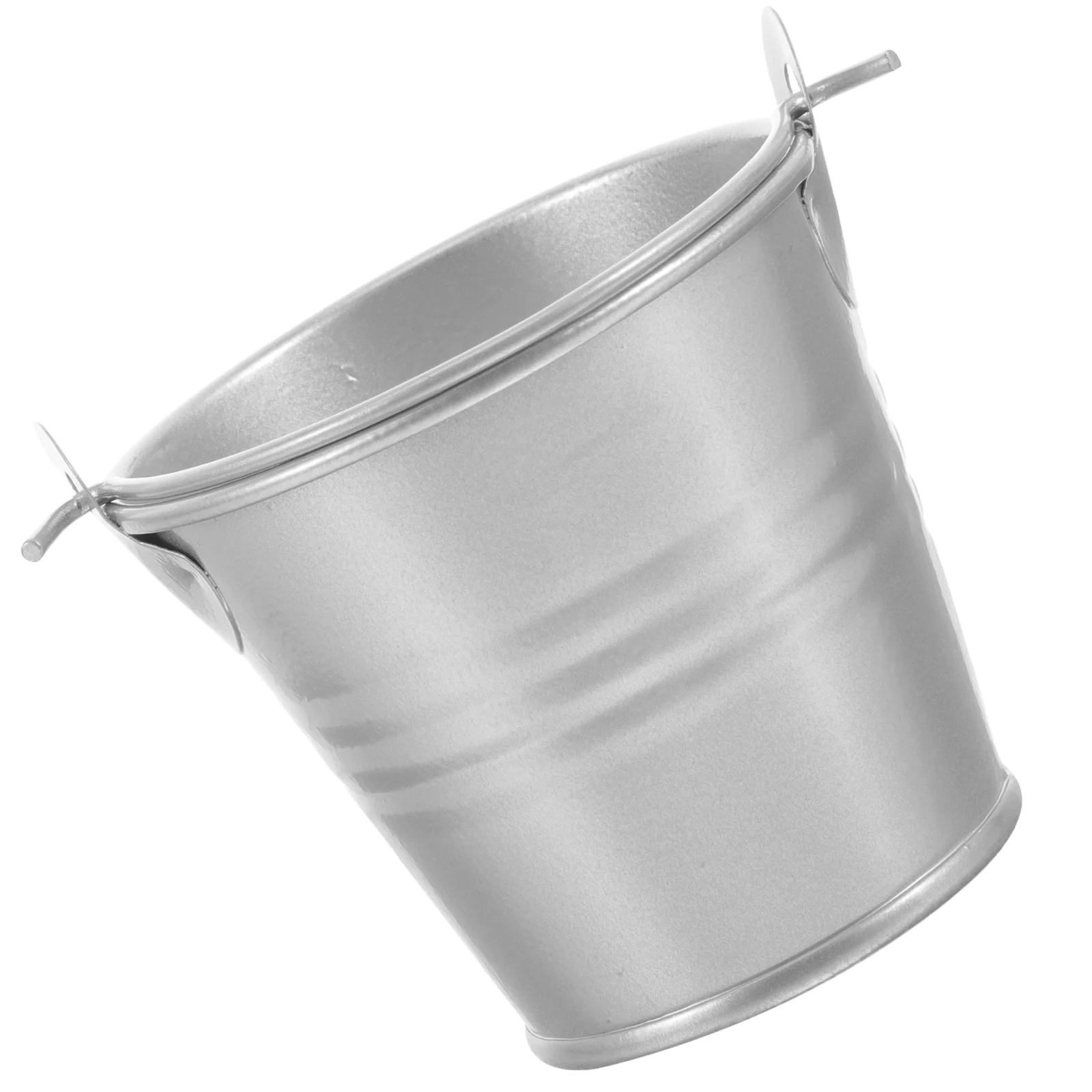 

Decorations Iron Succulent Vase Planter Small Bucket Ornament Child Bonsai Pots Flower