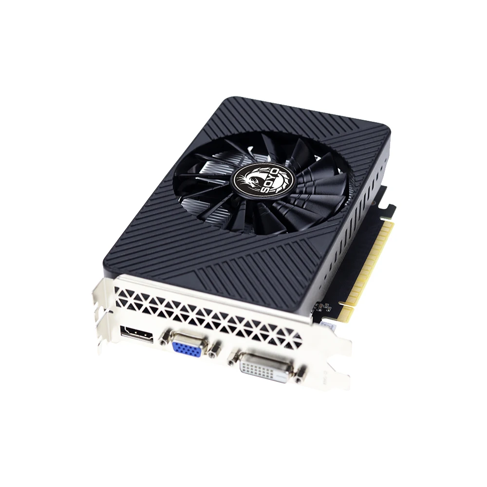 SOYO GTX750 4G DDR5 Graphics Card 128bit Single Fan DVI+HDMI+VGA PC Gaming Video Card 28NM Desktop NVIDIA PCIE2.0*16 640 Unified view 4