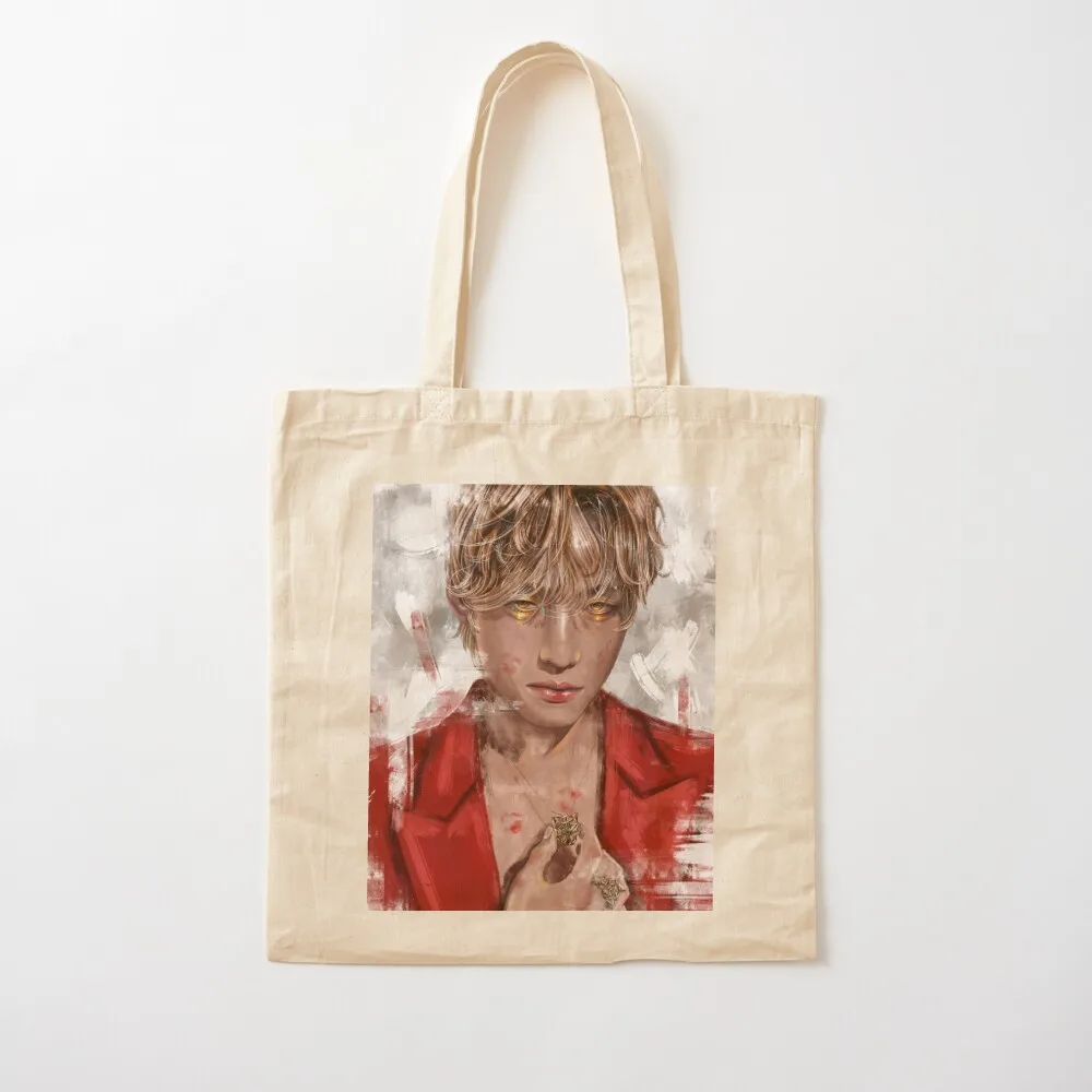 

Taehyung_ Tiger Babe Tote Bag