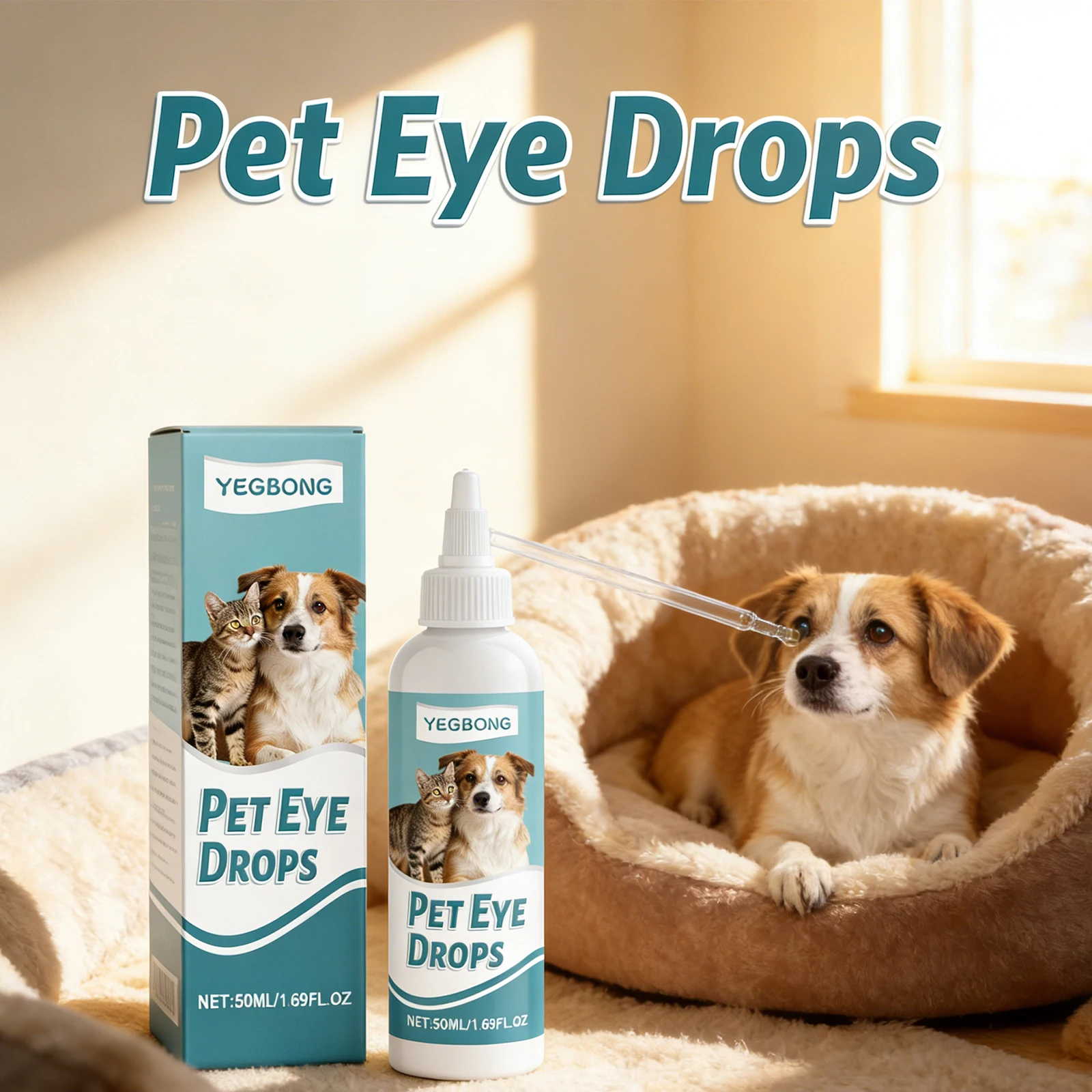

Pet Eye Drops Universal Gentle Cleaning Eye Care Drops Deep Nourishing Relieve Eye Discomfort Allergy Fatigue Pet Eye Health