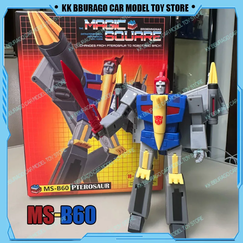 

【IN STOCK】MS-TOYS Transformation MS-B60 MSB60 Transformation Pterosaur G1 Swoop Robot Model Dinosaur Figurines MINI Scale Model