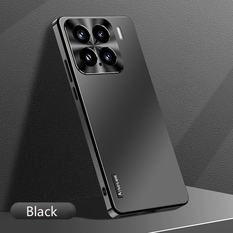

All-aluminum Body Matte Titanium Alloy Back Cover for XiaoMi 15 14 13 Ultra Metal Magnetic Phone Case for XiaoMi 13 14 15 Pro