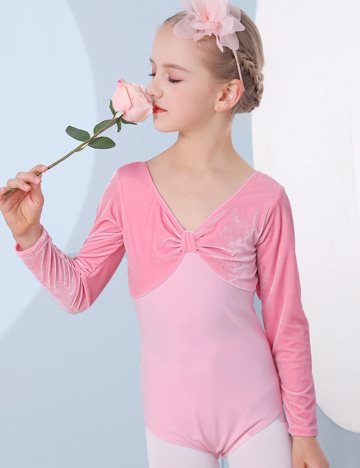 아동용 댄스 연습복, 여성용 라틴 민족 댄스 등급별 의상, 벨벳