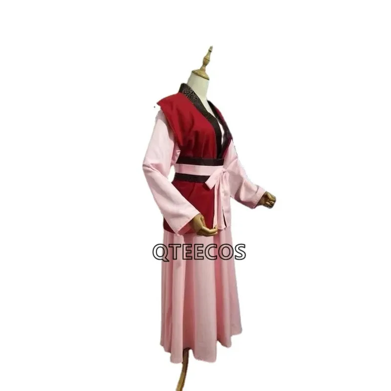 Akatsuki no Yona disfraz de princesa Cosplay Yona del amanecer vestido con capa mujeres Halloween Anime trajes conjunto completo