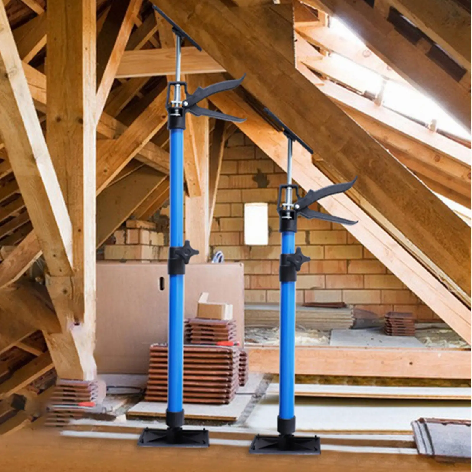 Cabinet Jacks 19 To 45 Inches 3Rd Hand Support Pole Arm Rod Labor-Saving 66lb Elevator System Heavy-Duty Bracket For Panel