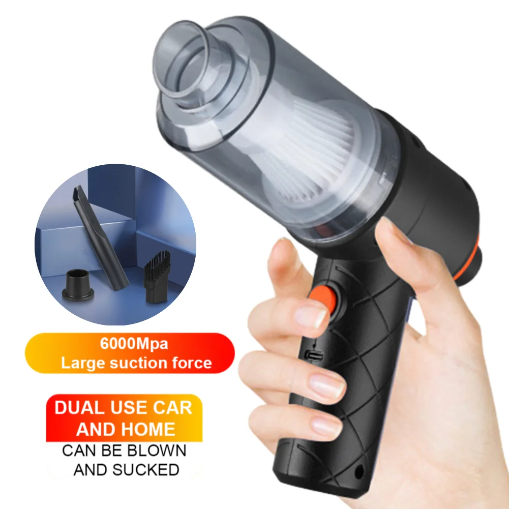 3500pa Wireless Dust Buster 1200mAh Car Vacuum Handheld Vacuum Deep Cleaning Handheld Suction for Home Car Pet Hair and Office