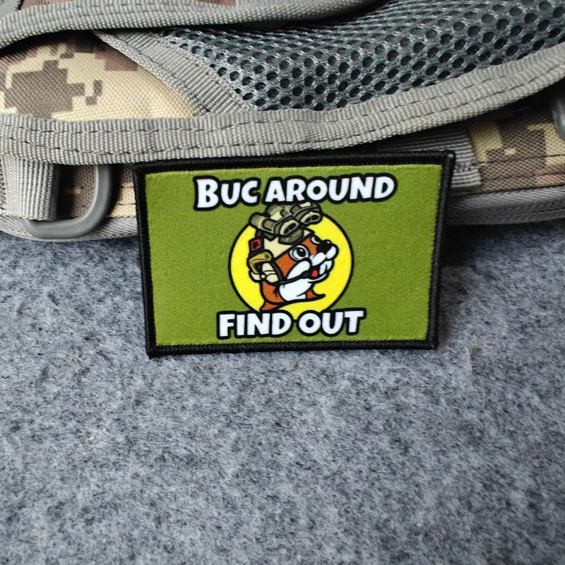 2026 Neue Patches, interessante Moralabzeichen, für Kleidung, Hüte, Rucksäcke usw., mit Klettverschluss – Detail 1