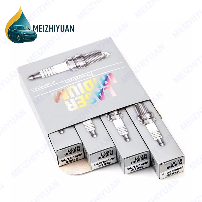 4/8PCS SILZKR6B10E 93815 Iridium Spark Plug For Kia Soul Veloster Ceed Sportage IV 1.4L Hyundai I30 IX35 Tucson SILZKR6B-10E