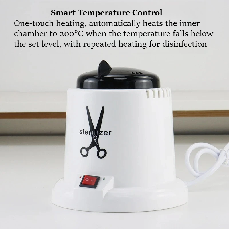 High Temperature Disinfection Cup for Nail Tools Automatic Sterilizer  Beauty Hair Scissors Tweezers  Tool
