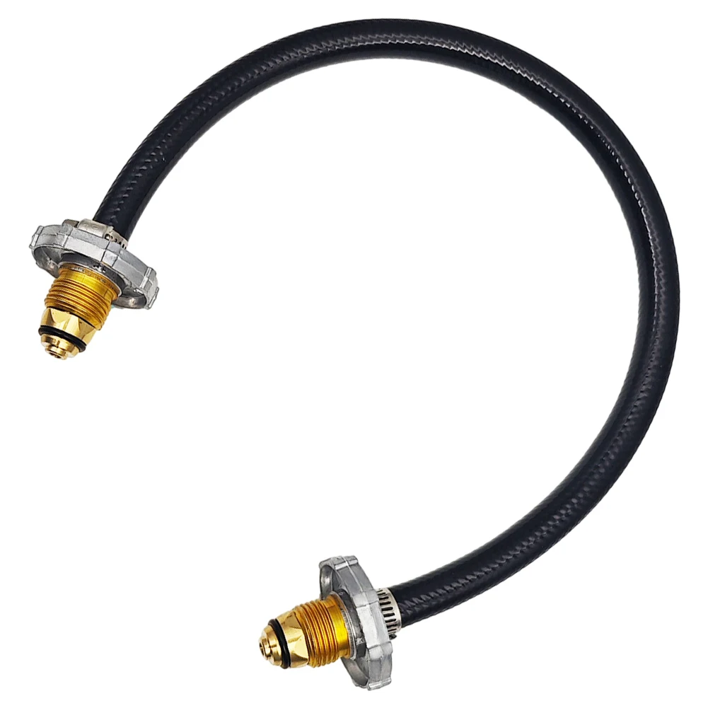 60cm Mutual Filling Bridge Mutual Cylinder Filling Connecting Tube Propane Cylinder Tank Bridge Hose Camping Supplies