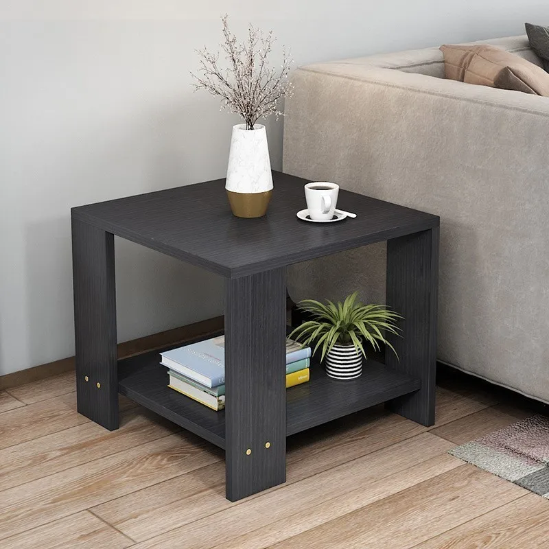 Small Square Table Living Room Coffee Table Small Table Simple Modern Minimalist Side Table Balcony Bay Window Coffee Table 2024