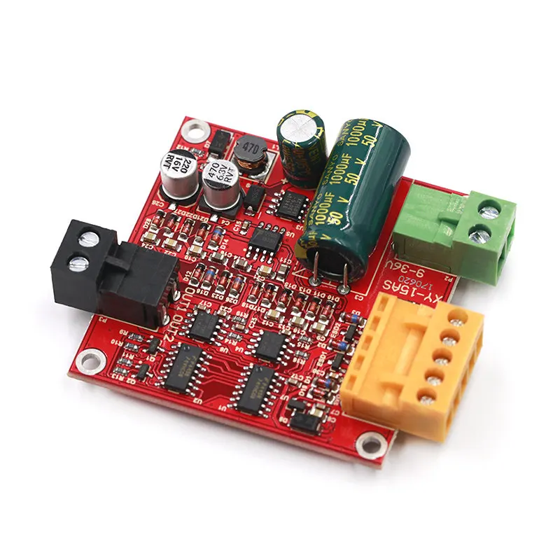 Pwm speed controller 12/24/36v 15a high-power dc motor driver board module - industrial grade, forward/reverse