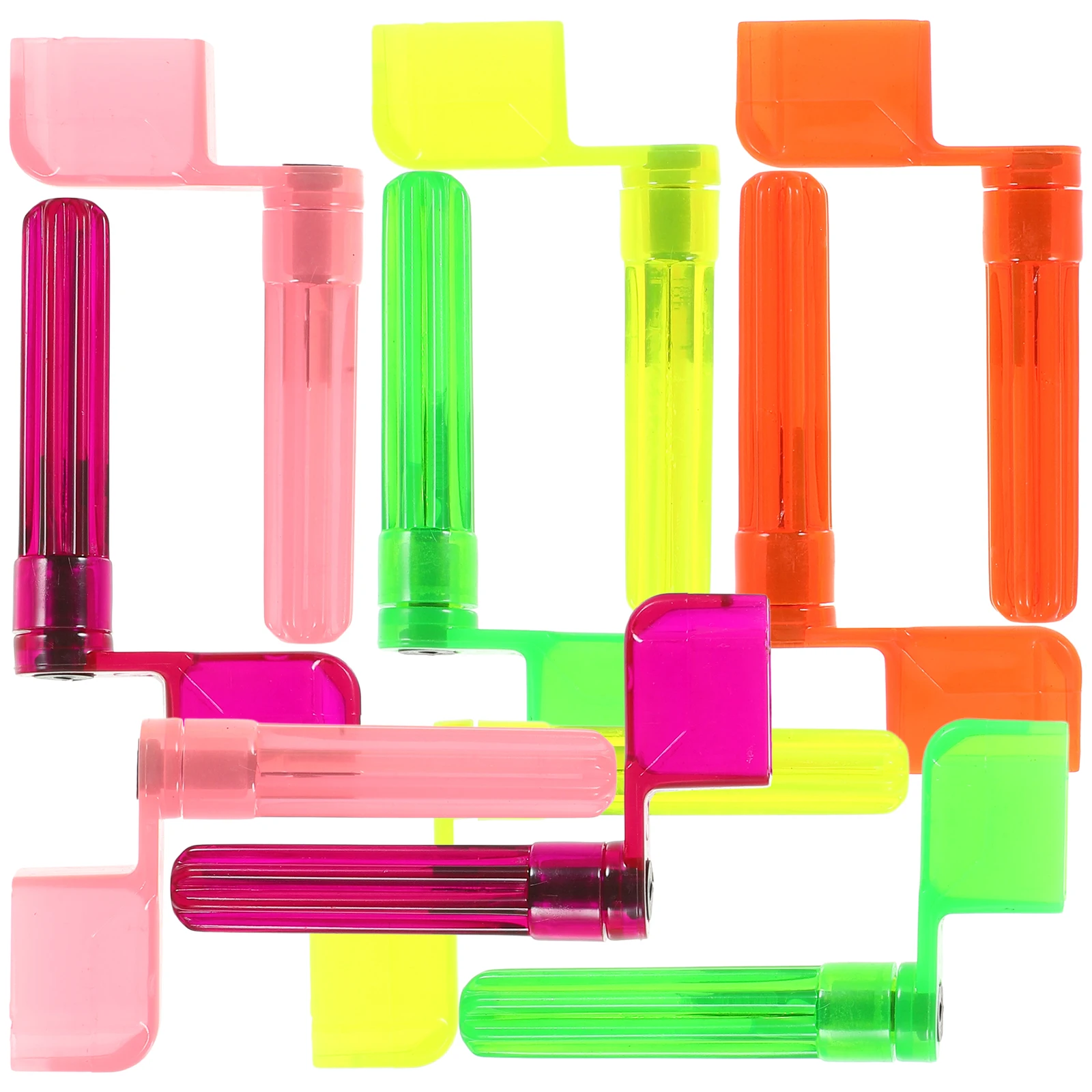 

10pcs Guitar String Winder Multi-color Compact Plastic Tuning Tool for Acoustic Electric Guitars Easy String Changer Accessory