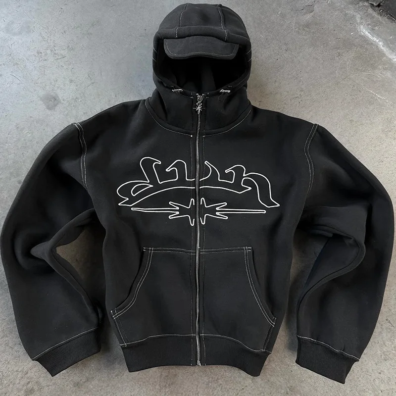 

Модный свитшот с вышивкой букв High Street Sle Hipho New Sle Long Sve, женский модный кардиган, зима 2025 г.