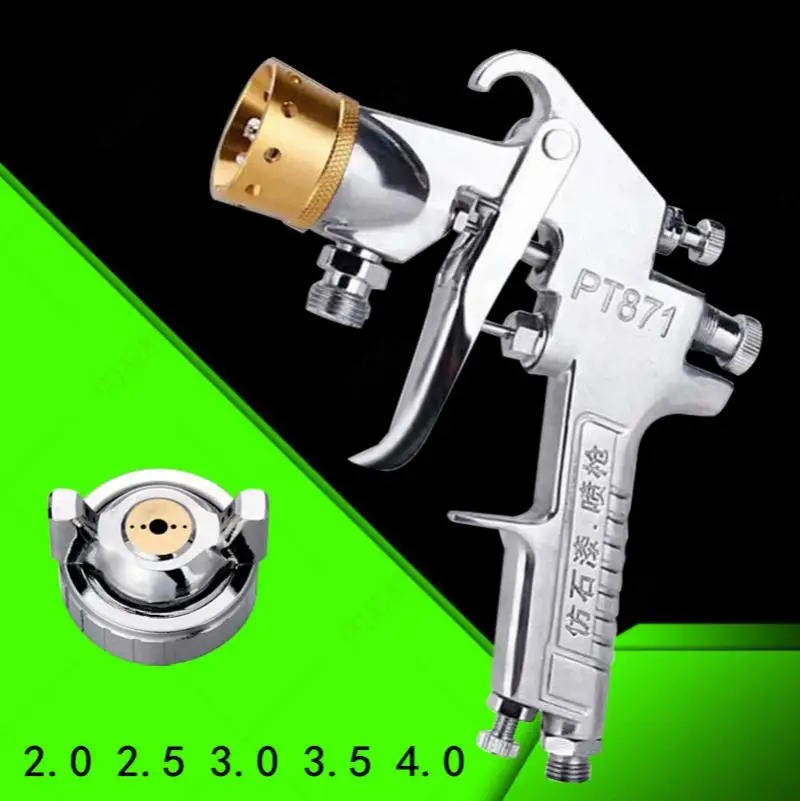 

Spray Gun Colorful Marble Paint Water Sand Spray Paint Gun Imitation Stone Paint Spray Nozzle Latex Paint Spray Gun