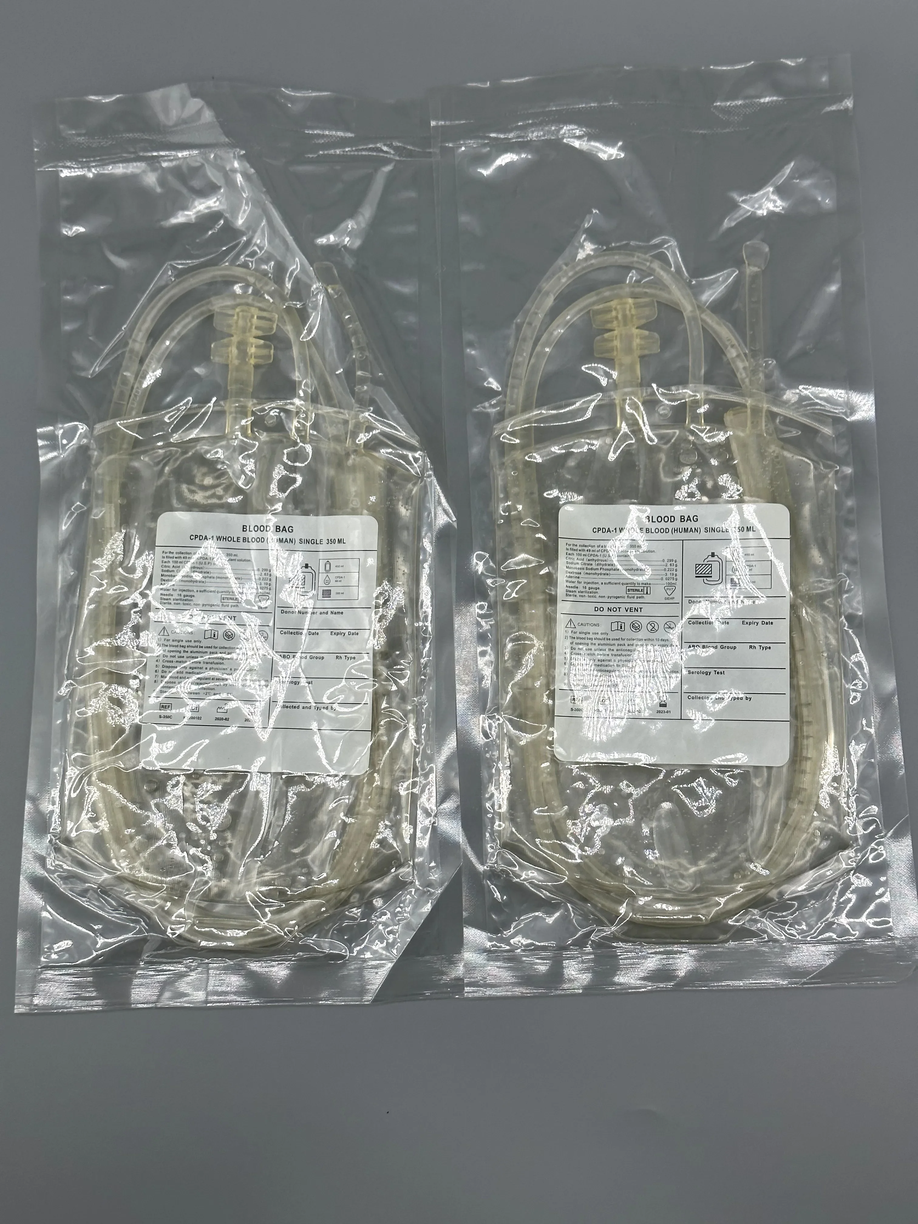 Medical Disposable Collection Bag Empty Bags With Different Size