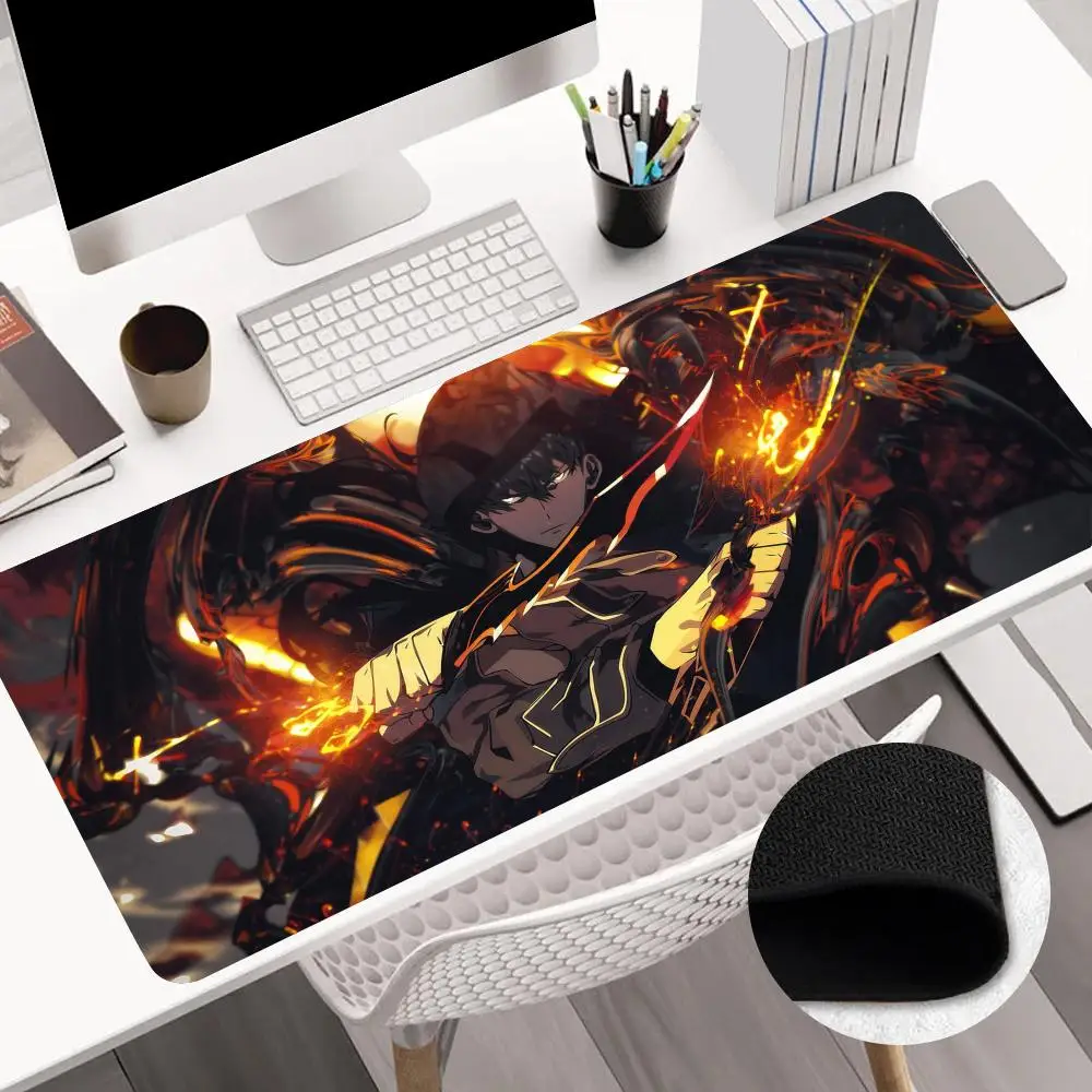 Anime About S-Solo L-Leveling MINISO Mouse Pad Anime Game Mouse Pad Computer Desk Pad Office Carpet Laptop Mouse Pad