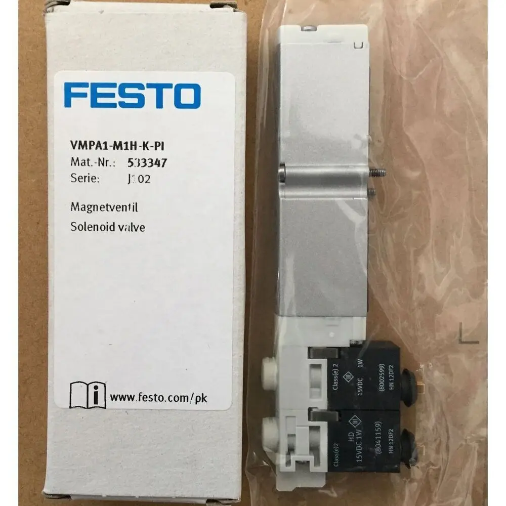 

1PC New FESTO VMPA1-M1H-K-PI 533347 Solenoid Valve New One VMPA1M1HKPI