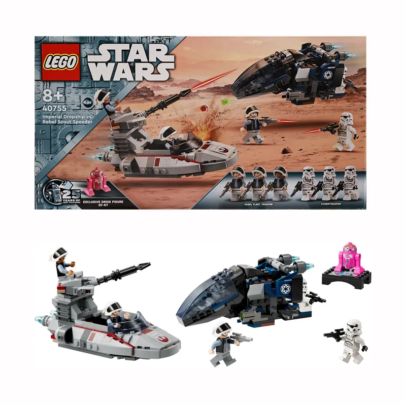 

Lego Star Wars Series 40755 Imperial Landing Land Ship Wars Generator Investigation Checkboat Building Block Toy