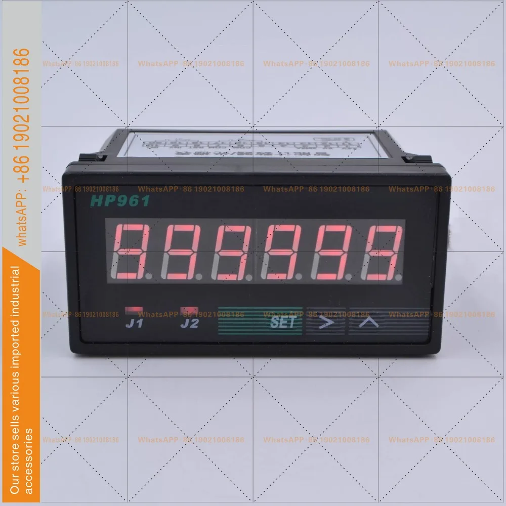 Metre counter grating 6-bit electronic digital display reversible addition and subtraction automatic assembly line hp961