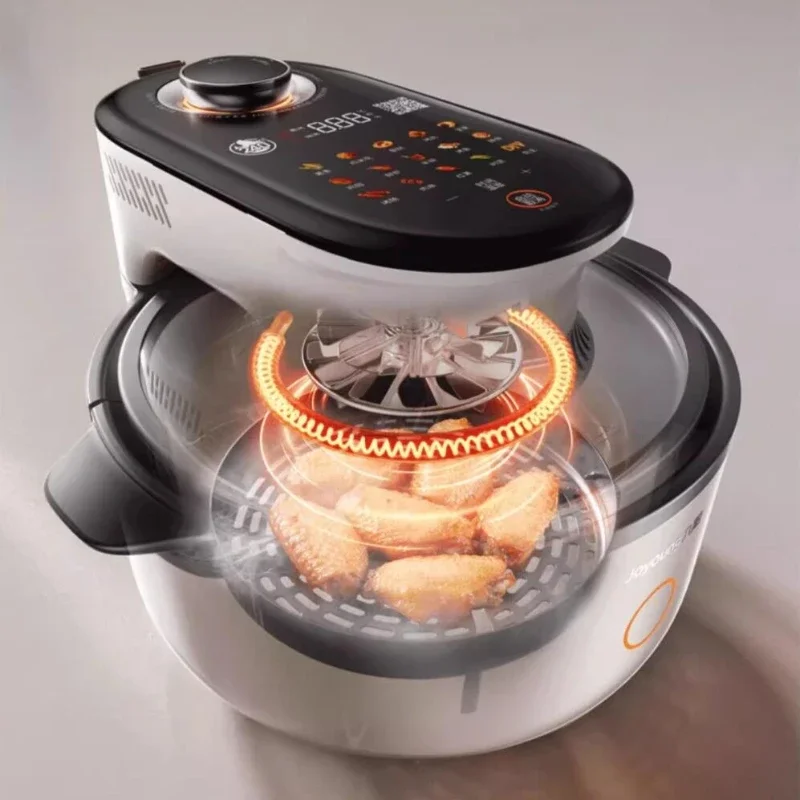 220V Air Fryer No Need To Flip Over Quick and Tender Grilling Steam Oven Large Capacity Electric Fryer V1 fridora sin aceite