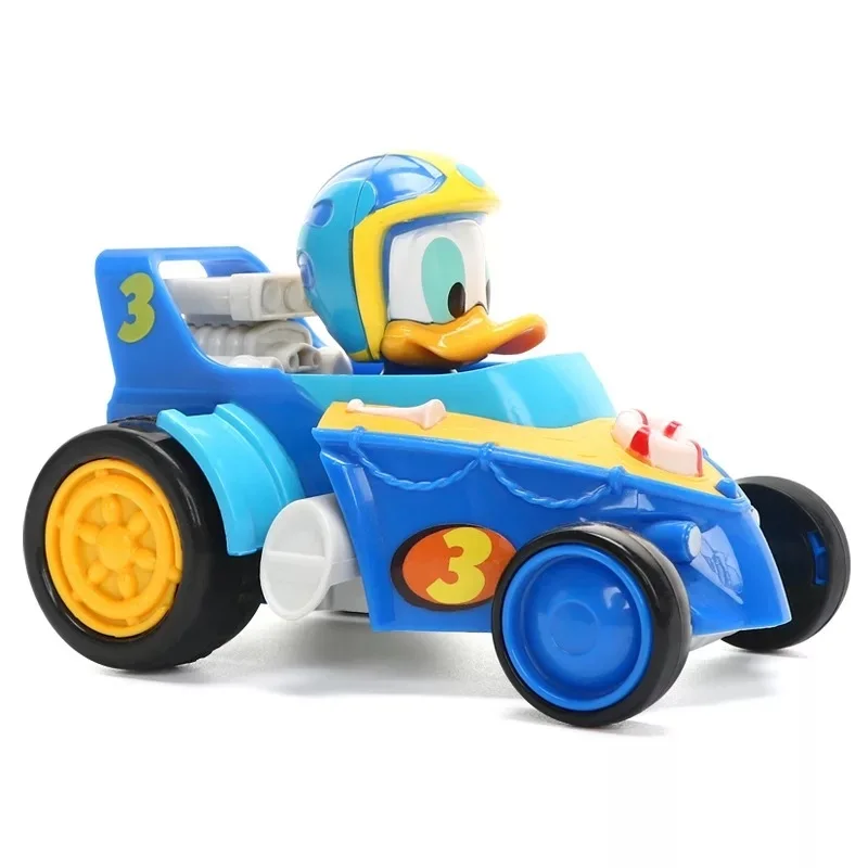 Genuine Disney Pixar Cars Cartoons Mickey Minnie Donald Duck Daisy Goofy Quality Plastic Car Toys For Children\'s Birthday Gift