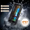 Windows 11 OS 6.5 pouces ordinateur portable de poche Intel JASPER LAKE N5100 simple SIM GPS IP67 tablette PC antichoc 3