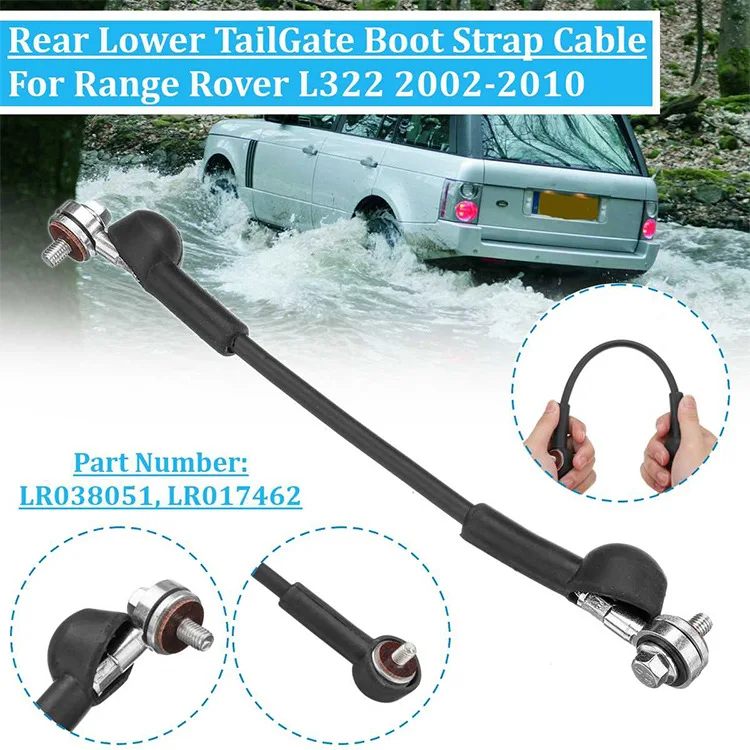 

Car Tailgate Strut Bars Cable Holder LR038051 Replacement Fit For Land Rover Range Rover L322 2002-2012 LR038051 LR038048