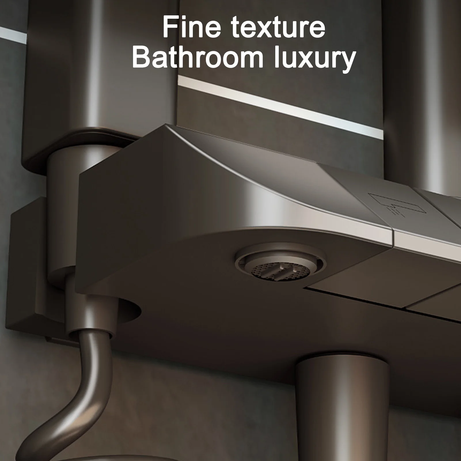 Badezimmer-Duschkopf-Set Schnelle Dekontamination 4 Wasserabläufe Unabhängige Steuerung Regendusche Badezimmer-Duschsystem für Zuhause – Detail 11