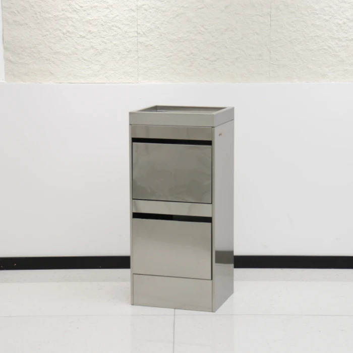 Professional Modern Stainless Steel 4-Wheel Tool Storage Cabinet Salon Trolley Cart for Beauty Salons and Barber Shops