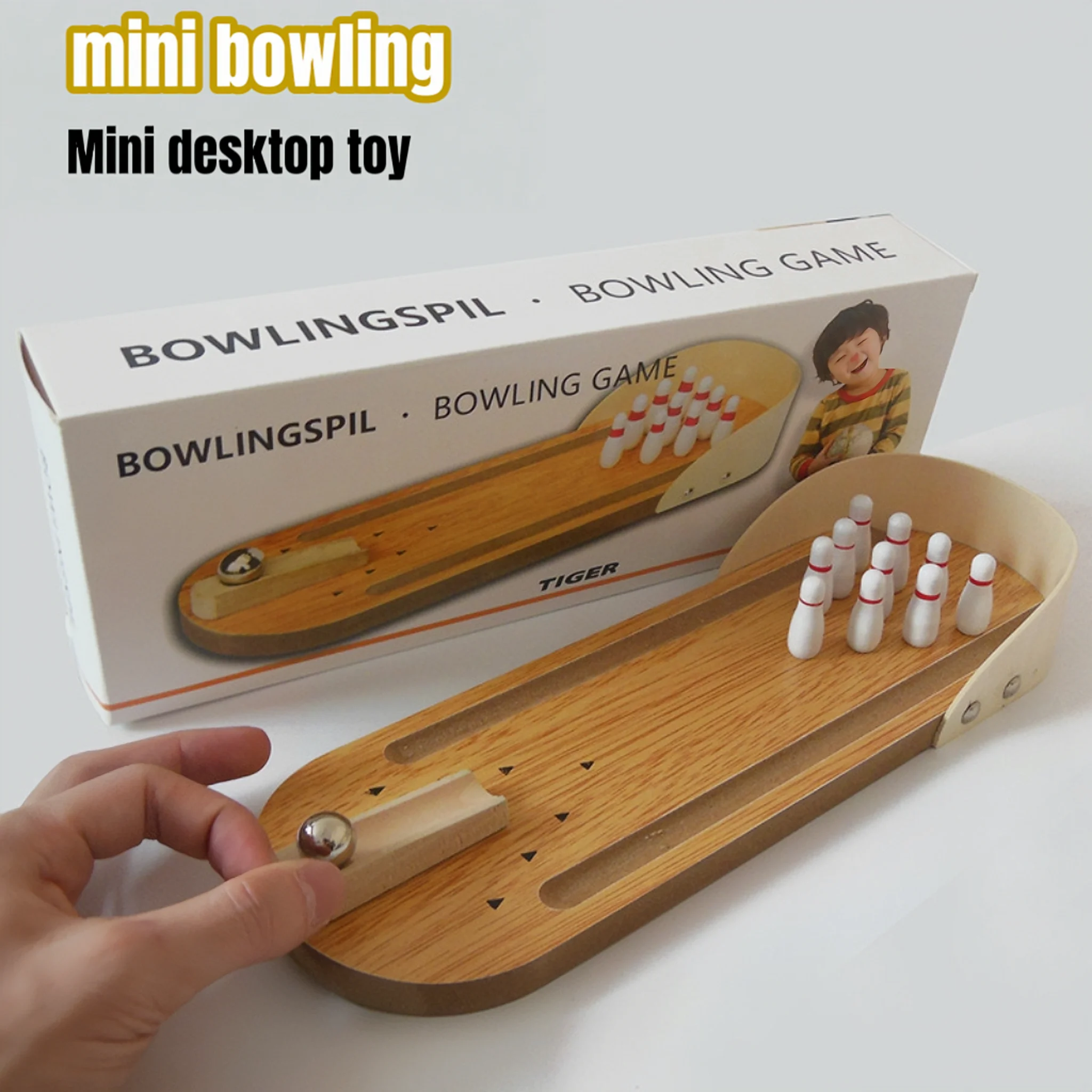 Table bowling toys, puzzle multiplayer games, stress relief, parent-child interaction, birthday gifts, Christmas gifts