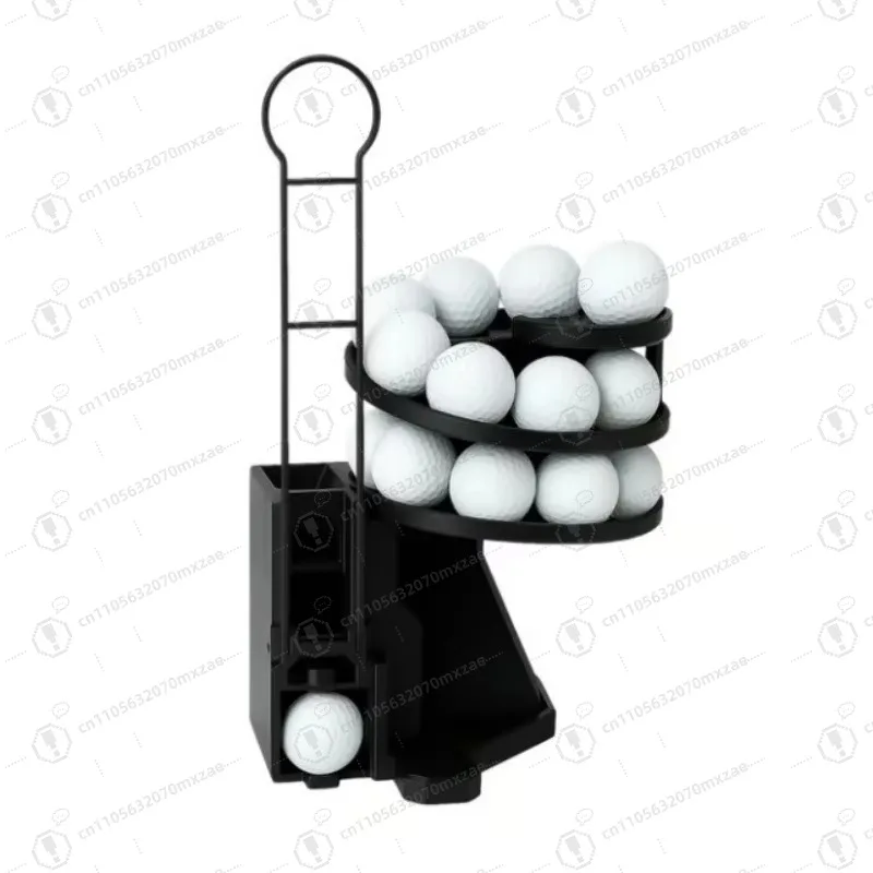Home Golf Practice Artifact Tabletop Automatic Ball Machine One-button Start + Auto Reload Golfer Gift