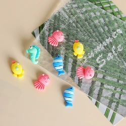 10pcs Cute sea animals Fridge Magnet Photo Wall message board decoration Cute personality style Magnetic Magnet stickers