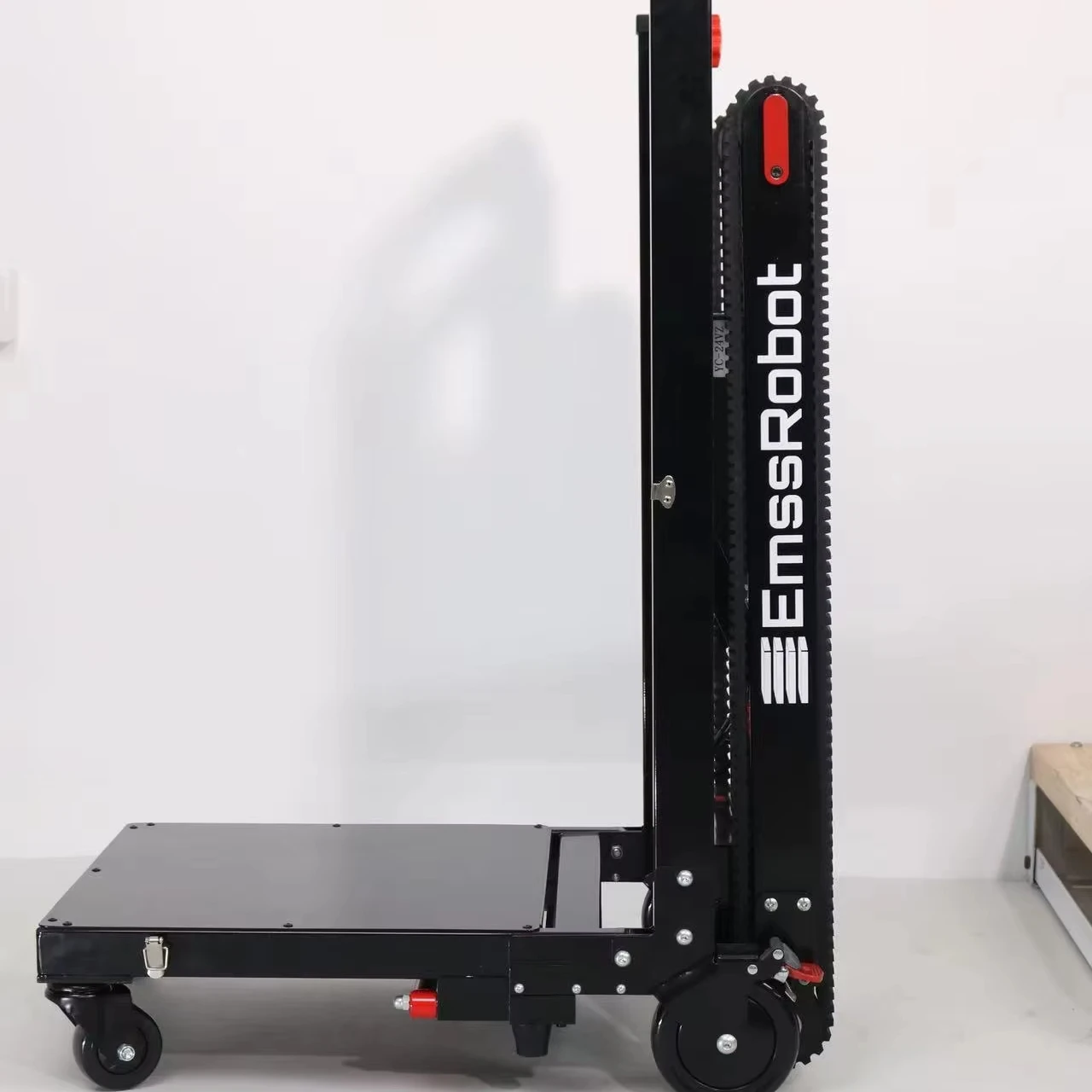 

Моторизованный складной портативный аккумулятор для скалолазания, транспортная платформа, альпинисты, гусеничный электрический тележка для лестницы