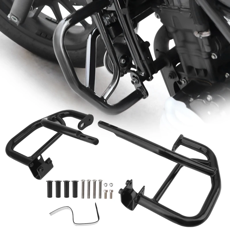 Motorcycle Front Crash Bar Highway Engine Guard Falling Protection For Honda Rebel 500 300 CMX 300 500 CMX300 CMX500 2017-2024