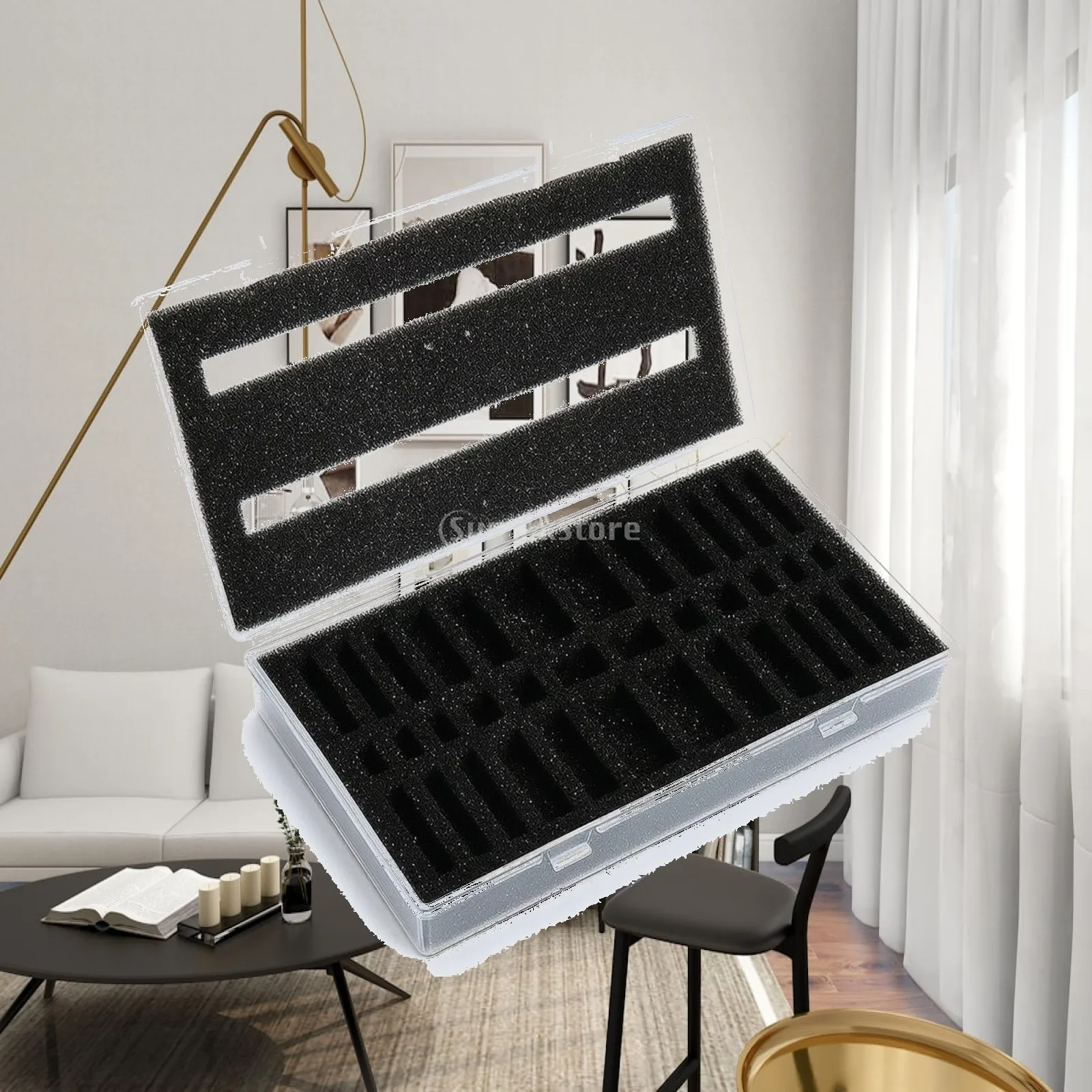 Miniature Storage Case Safeguarding Miniature Carrying Case Compact for Travel