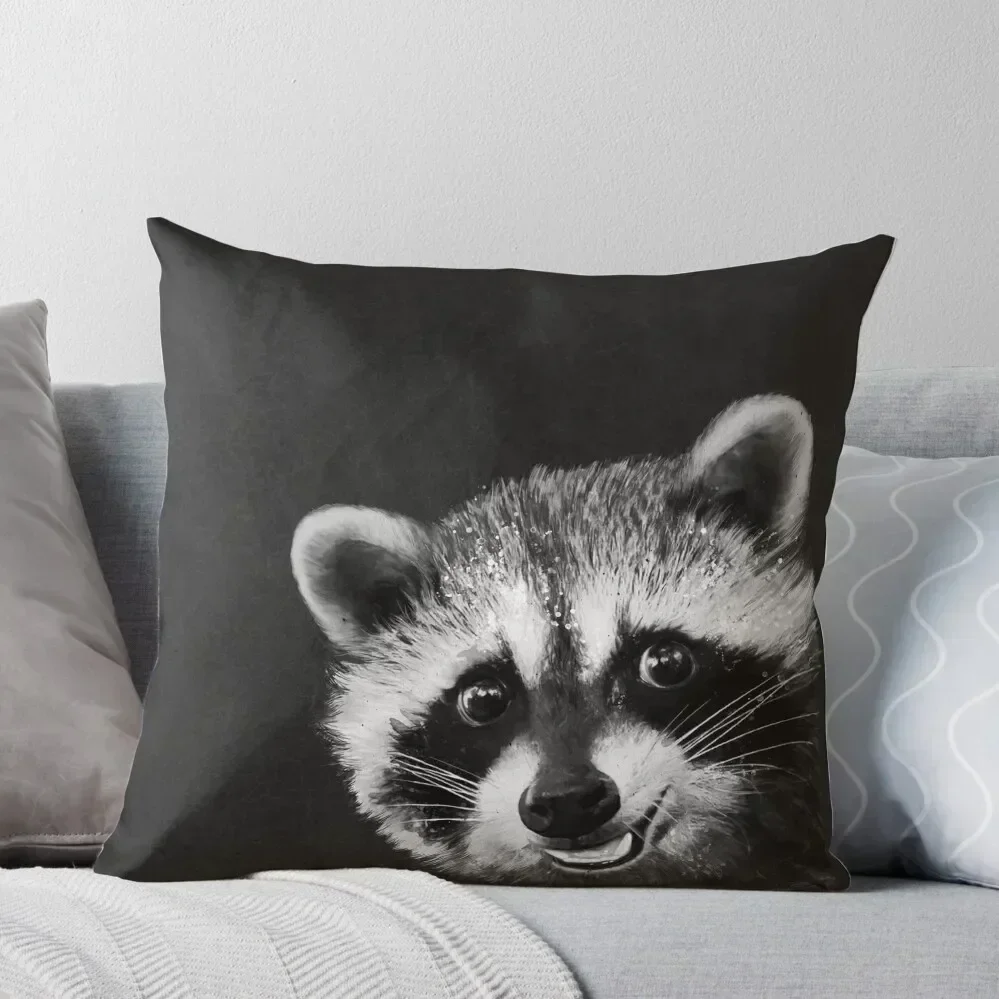 

Raccoon Throw Pillow Christmas Covers For Cushions Throw Pillow Decorative Cushions For Living Room pillow