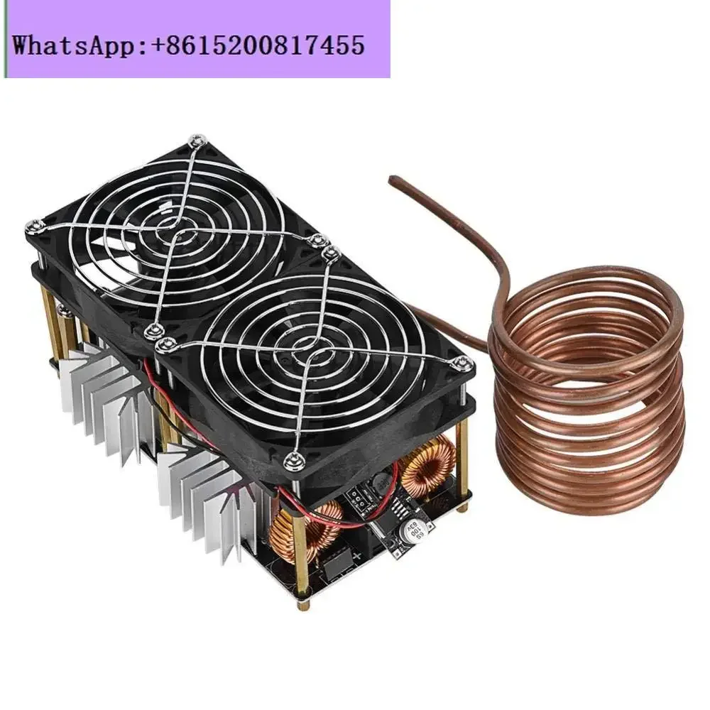 1000W ZVS high frequency induction heating machine 1800w high frequency machine, no tap zvs frequency quenching intermediate