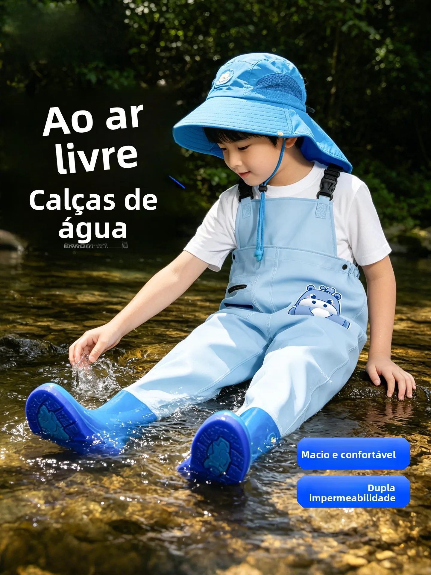 tuta-impermeabile-per-bambini-dell'asilo-ragazzi-e-ragazze-abbigliamento-per-la-pesca-e-l'esplorazione-in-spiaggia-tuta-protettiva-integrale