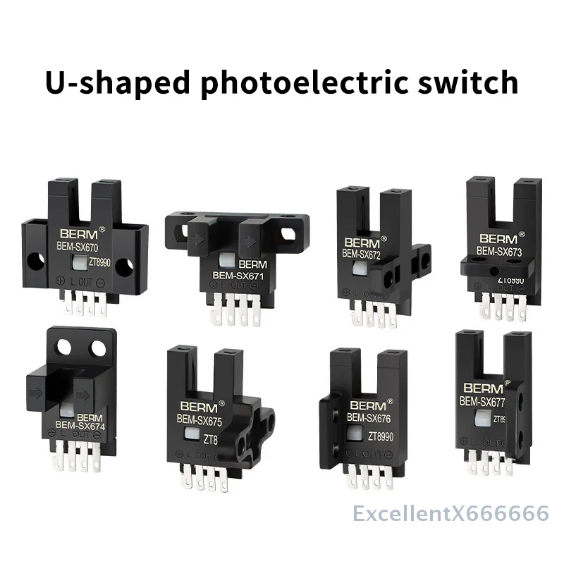 

1Pc Photo Detector Sensor EE-SX670 EE-SX671 EE-SX672 EE-SX673 EE-SX674 SX670A, SX671A SX672A SX670P EE-SX672R EE-SX674P