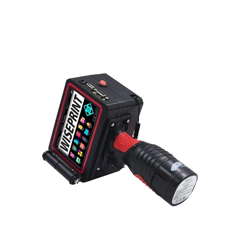 

WISEPRINT TIJ Print Machine Logo Numbers Code Label Dual Head Portable HP-WP500 Handheld Inkjet Printer For Print On Wood