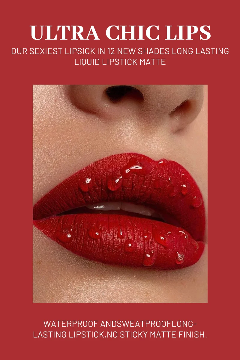 Juego de lápiz labial líquido mate de 12 colores + delineador de labios, pigmento de terciopelo desnudo, resistente al agua, brillo de labios duradero, juego de regalo de maquillaje