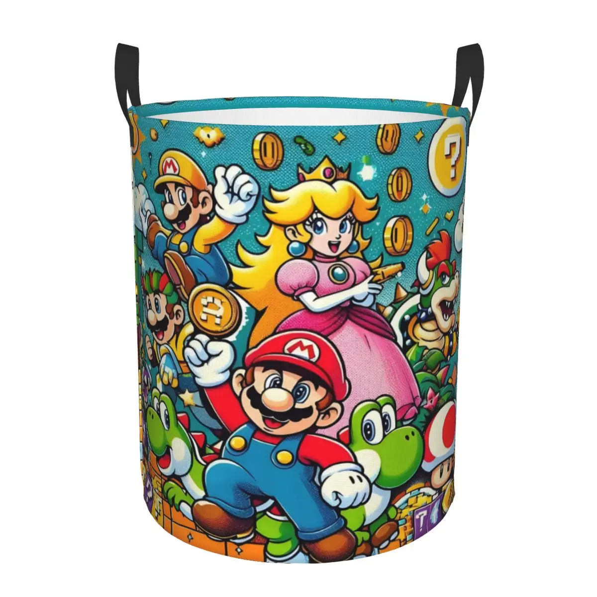 

Складная корзина для белья в виде гриба с дизайном M-Marioed для детской комнаты, для хранения одежды и игрушек