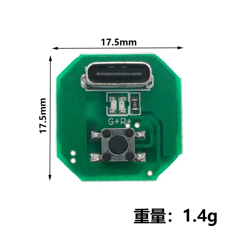 Flashlight driver board, DIY circuit board, TypeC charging port, integrated charging and discharging module