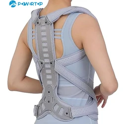 Adjustable Posture Corrector Metal Back Straightener Brace Support Men Women Back Neck Shoulder Pain Relief Hunchback Correction