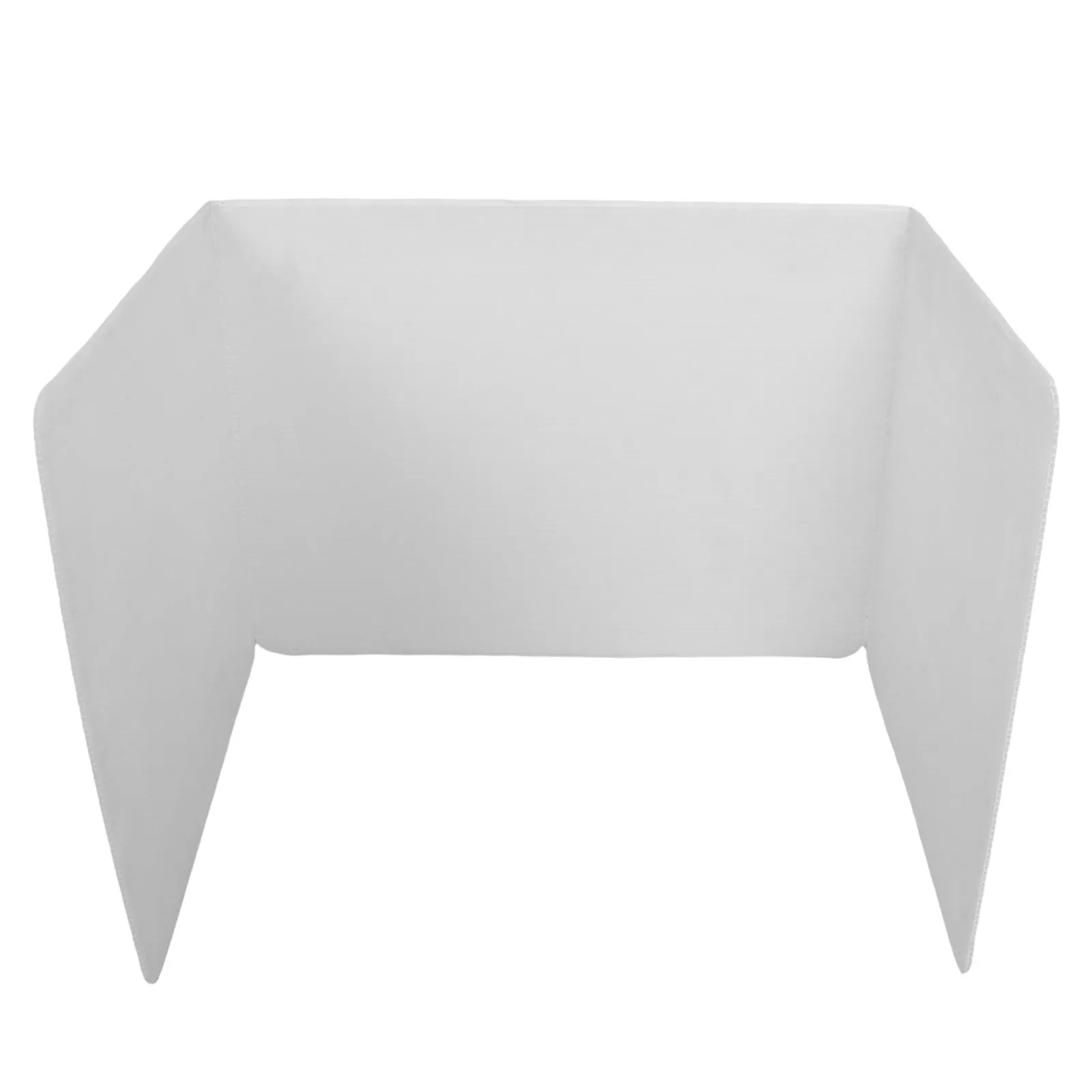 

Desk Privacy Shield White Reusable Trifold Folder Classroom Divider Panel for Student Focus Posture Protection Easy Install